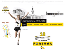 Tablet Screenshot of fortuna.bieguliczny.pl